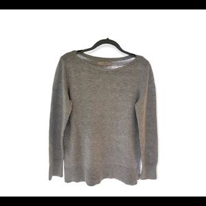 LOFT, Women’s Gray Sweater, Size Large